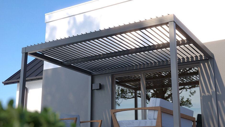 Terrassendach Pergola