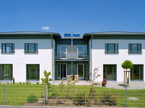Kunststoff Fenster Grau