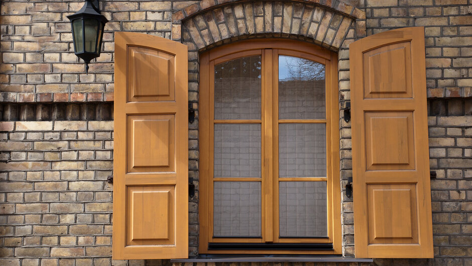 Holzfenster