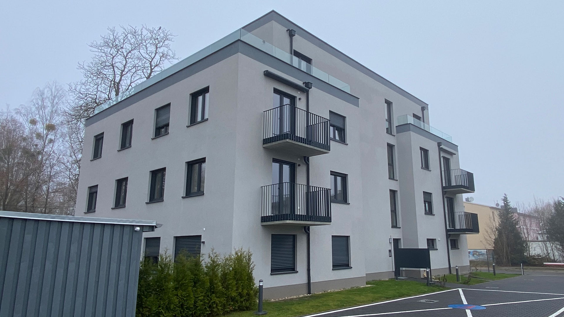 Wohnbau Sanierung im Bestand in Eberswalde – neue Fenster
